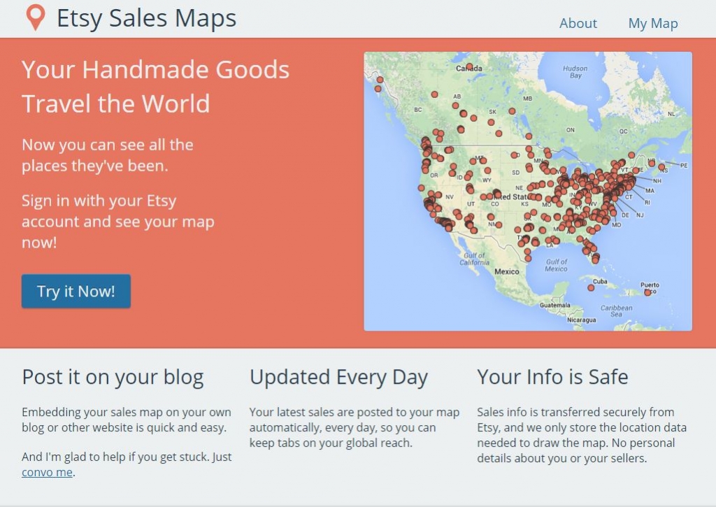 Карта ваших продаж