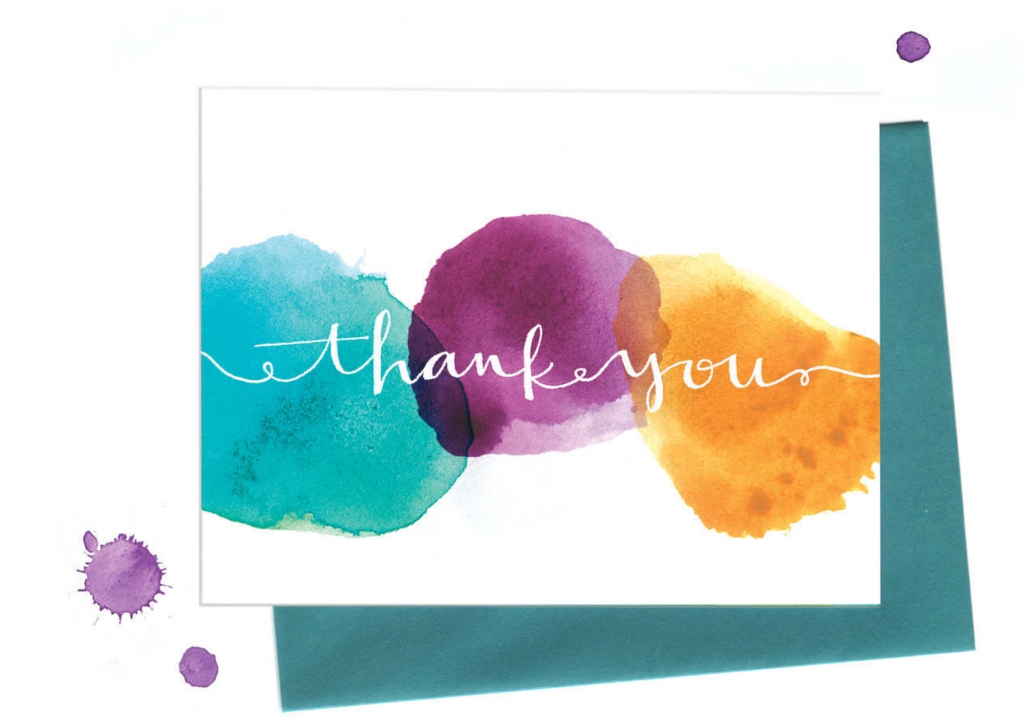 Идеи для благодарственной открытки
