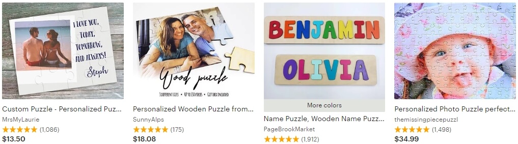 Personalized puzzle _ Etsy