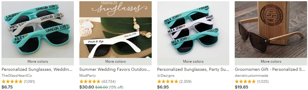 Personalized sunglasses _ Etsy