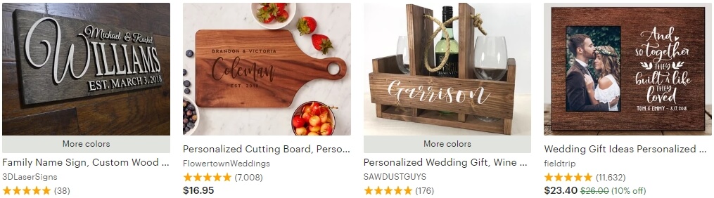 Personalized wedding gift _ Etsy