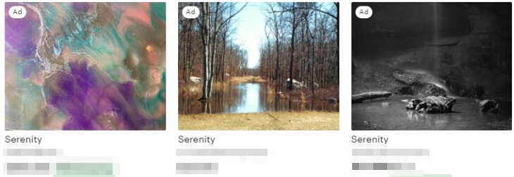 Serenity Etsy